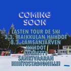 Lasten Tour de Ski 2.3. Maikkulan hiihdot ja 8.3. Lämsänjärven hiihdot on siirretty Sankivaaran hiihtostadionille.